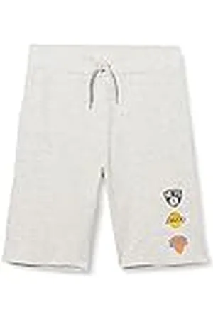 NAME IT NKMANSER NBA Long SWE UNB OUS Shorts, zwart, 146, , 122 cm