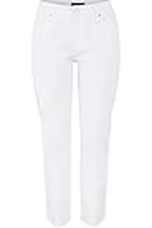 Pieces® Pcluna Straight Mw ANK Bwh Noos Cp Bc Jeans voor dames, , 26W x 30L