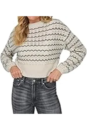 ONLY Dames gebreide trui ONLASA gebreide trui, berk/strepen: zwart, XS