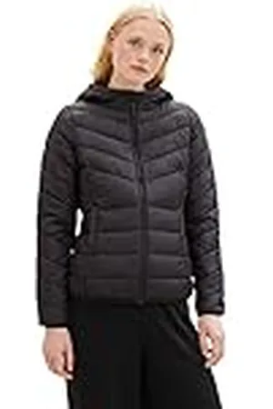 TOM TAILOR Dames 1038450 jas, 14482-Deep Black, XXL, , XXL