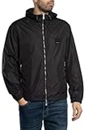 Armani Exchange Heren Icon Project, Logo Reliëf Patch Jacket, , XXL, , XXL