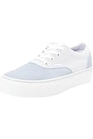 Vans Doheny Platform dames Platform Sneaker, Color Block Lichtblauw Multi, 36.5 EU