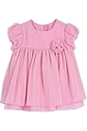 chicco Elegante babyjurk met korte mouwen, ideaal voor evenementen, feestjes of andere gelegenheden, ontworpen in Italië, babykleding van 0-24 maanden, cadeau-idee voor geboorte, , 18 Maanden