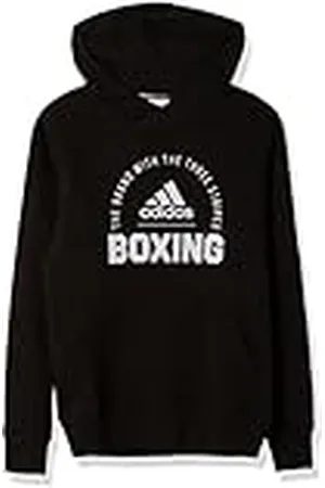 adidas Community 21 Hoody Boxing Longshirt, Blackwhite, M unisex volwassenen, , M