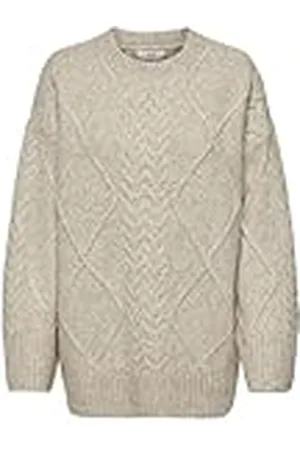 JDY Silja L/S Long Cable Trui. KNT Noos, , XL