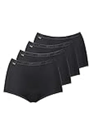 Sloggi Basic Slip Maxi Taillenslip voor dames, pak van 4 stuks