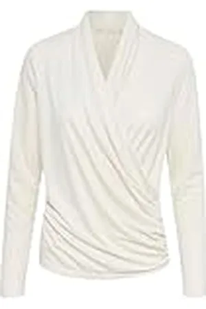 INWEAR AlanoIW Wrap Blouse, French Nougat, , S