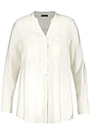 Samoon Casual longblouse voor dames, casual, licht uitlopend, longstyles, blouse, grote maten, , 46