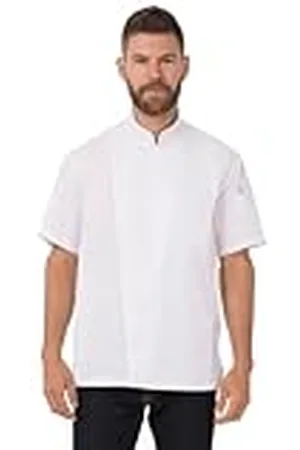 Chef Works BCSZ009 Springfield Essential Chef Coat, , groot