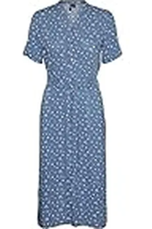 VERO MODA VMVICA S/S Shirt Dress GA WVN NOOS Vrouwelijke jurk, , XS