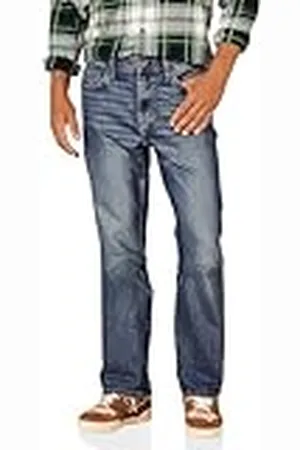 Amazon Straight-Fit Stretch Jeans, ,31W / 29L