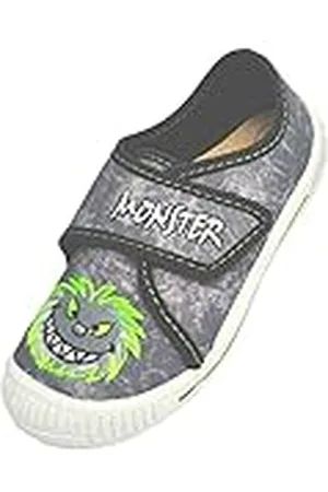 Beck Jongens Monster pantoffels, , 26 EU