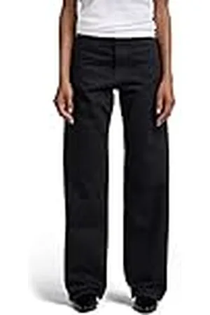 G-Star RAW Dames Stray Ultra High Straight Jeans, Black (Pitch Black D182-A810), 28W / 34L