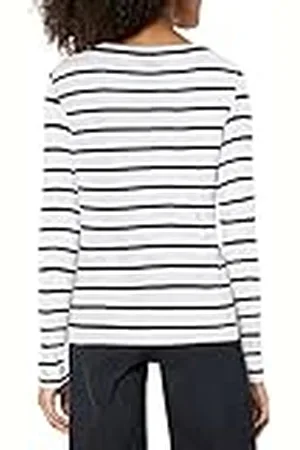 Tommy Hilfiger Dames T-shirt met lange mouwen en U-hals, , M