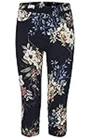 B YOUNG Bykeira Bydixi AOP Capri Jeans voor dames, , M