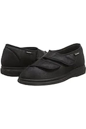 Fischer Fischer lage sneakers voor heren, Zwart Zwart 222, 8.5 X-Wide