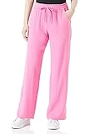 JDY Bestseller A/S theis Wide Slit Pant WVN Noos stoffen broek voor dames, Pink Power, L