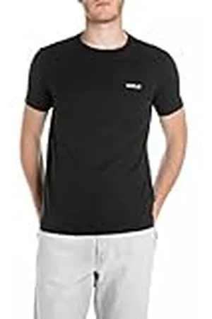 Replay Heren Regular Slim Fit T-shirt, , 3XL