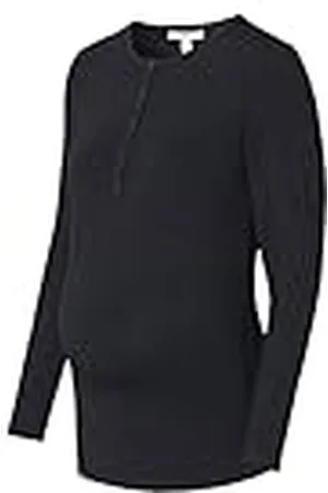 ESPRIT Longsleeve met knoopsluiting, , XS