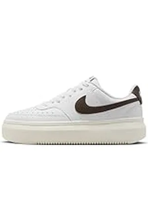 Nike Court Vision ALTA LTR Sneakers voor dames, wit/barok bruin-Sail, 41 EU, , 41 EU