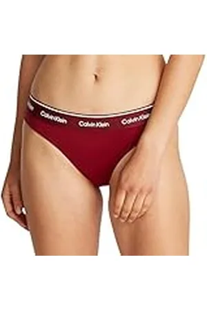 Calvin Klein Damesbikini KW0KW02428 slip, paars (pruim glazuur), XS, , XS