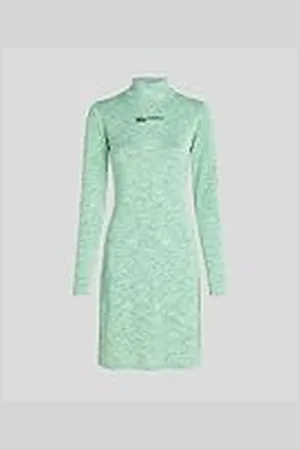 Karl Lagerfeld Knit jurk met lange mouwen, , L