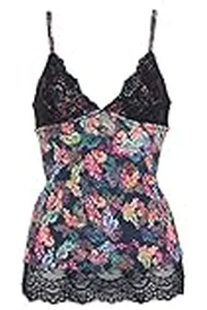 Emporio Armani Underwear Vrouwen Daily Charm Microfiber Cami Tank Top, Marine Floral Print, M, , M