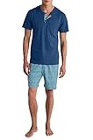Calida Relax Imprint Korte pyjama voor heren, van 100% katoen, , 50