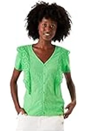 Garcia P40236_Dames Shirt ss, , XL