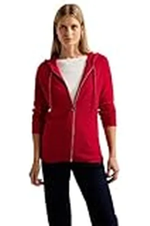 CECIL Gebreid vest met capuchon, , XS