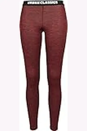 Urban classics TB1658 Sportbroek voor dames, Active Melange Logo Leggings