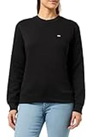 Tommy Hilfiger Dames TJW REG S FLAG CREW DW0DW19959BDS002 Pullover Sweatshirt, , XS, , XS