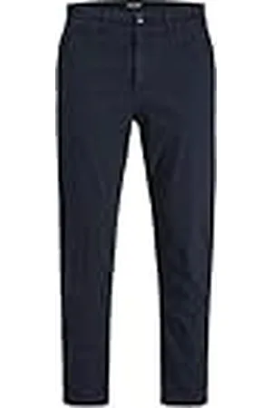 JACK & JONES Chinobroek voor heren, taps toelopende pasvorm, , 32W / 32L