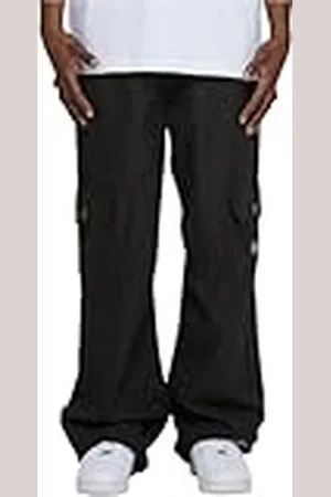 Southpole Cargobroek voor heren, keperstof, casual cargobroek voor mannen, relaxed fit, , S