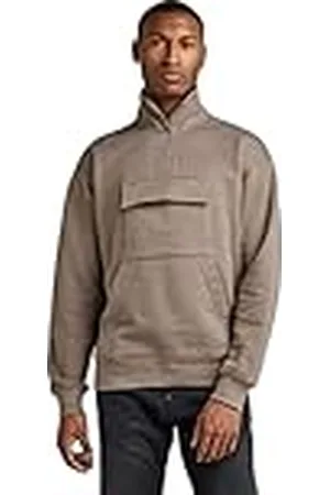 G-Star RAW Heren Double Pkt Loose Skipper Zw Sweater, Brown (Turf C988-273), S