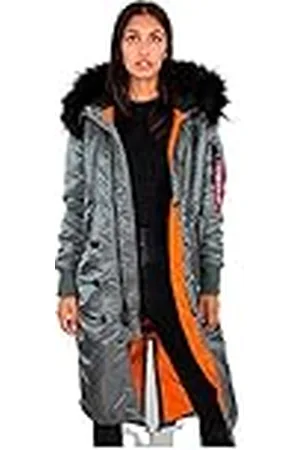 Alpha Industries Lange Fishtail Winterjas voor Dames
