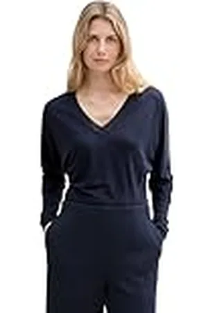 TOM TAILOR T-shirt met lange mouwen voor dames, , S