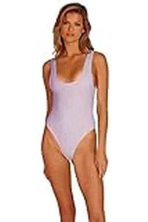 OW Hanna Badpak voor dames, apart zwempak, violet, large