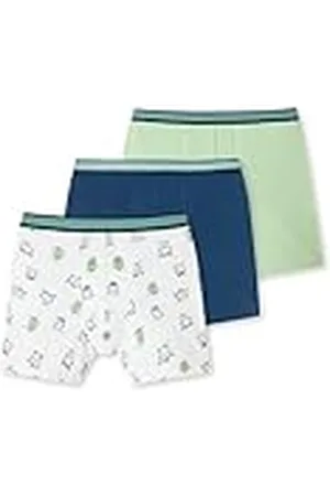 Schiesser Jungen 3 PACK Unterwäsche Boxershorts - 95/5 Organic Bio Baumwolle - Größe 92 bis 140