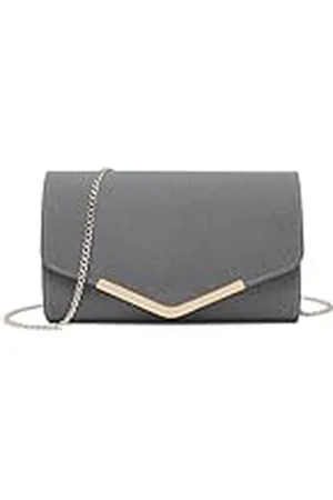 MISS LULÙ Elegante dameshandtas, clutch en clutch van leer, damestas, elegante clutch voor ceremonies, , Eén maat