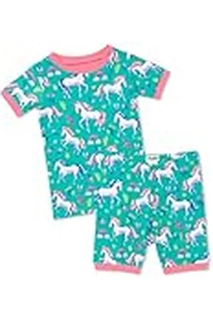 Hatley Pyjama voor meisjes van biologisch katoen met korte mouwen, , 24 Maanden