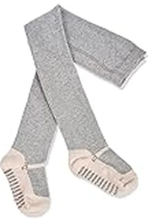 Noa Noa Miniature Baby Girls JovaNNM Tights, Grey Melange, 62/68
