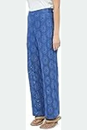 Minus Dames Kalina Lace Broek 2, Regatta Blue, 14, Regatta Blauw, 40