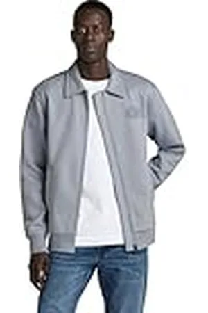 G-Star Heren Polo Collar Zip Thru Sweatshirt Sweater Sweater, , XS