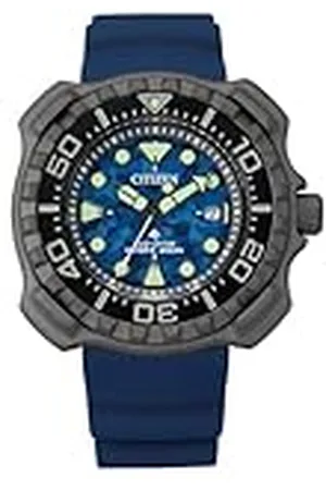 Citizen Heren analoog Eco-Drive polshorloge met elastische band Promaster Marine, , Eén maat, Riemen.