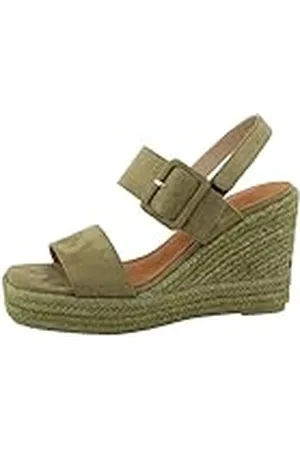 TOM TAILOR Dames 5390900019 sandalen met sleehak, , 36 EU, , 36 EU