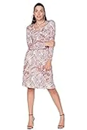 Trendyol Dames Midi A-lijn Regular Gebreide Jurk, Bruin, S