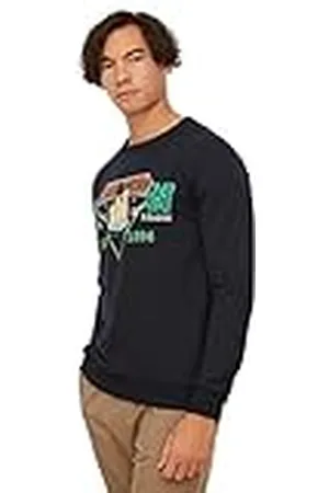 Trendyol Man Regular Basic Ronde hals Gebreid Sweatshirt, , M