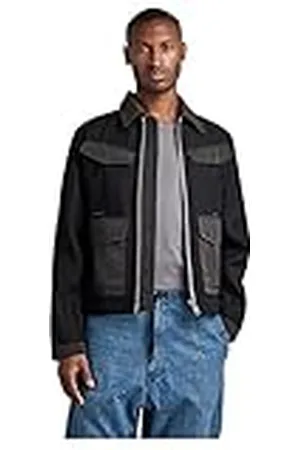 G-Star RAW Heren Short Wool Jacket, , XXL