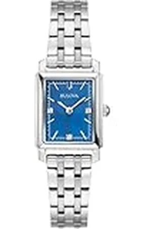 BULOVA Dameshorloge analoog klassiek met armband van roestvrij staal 96P245, zilverkleurig, armband, , Armband